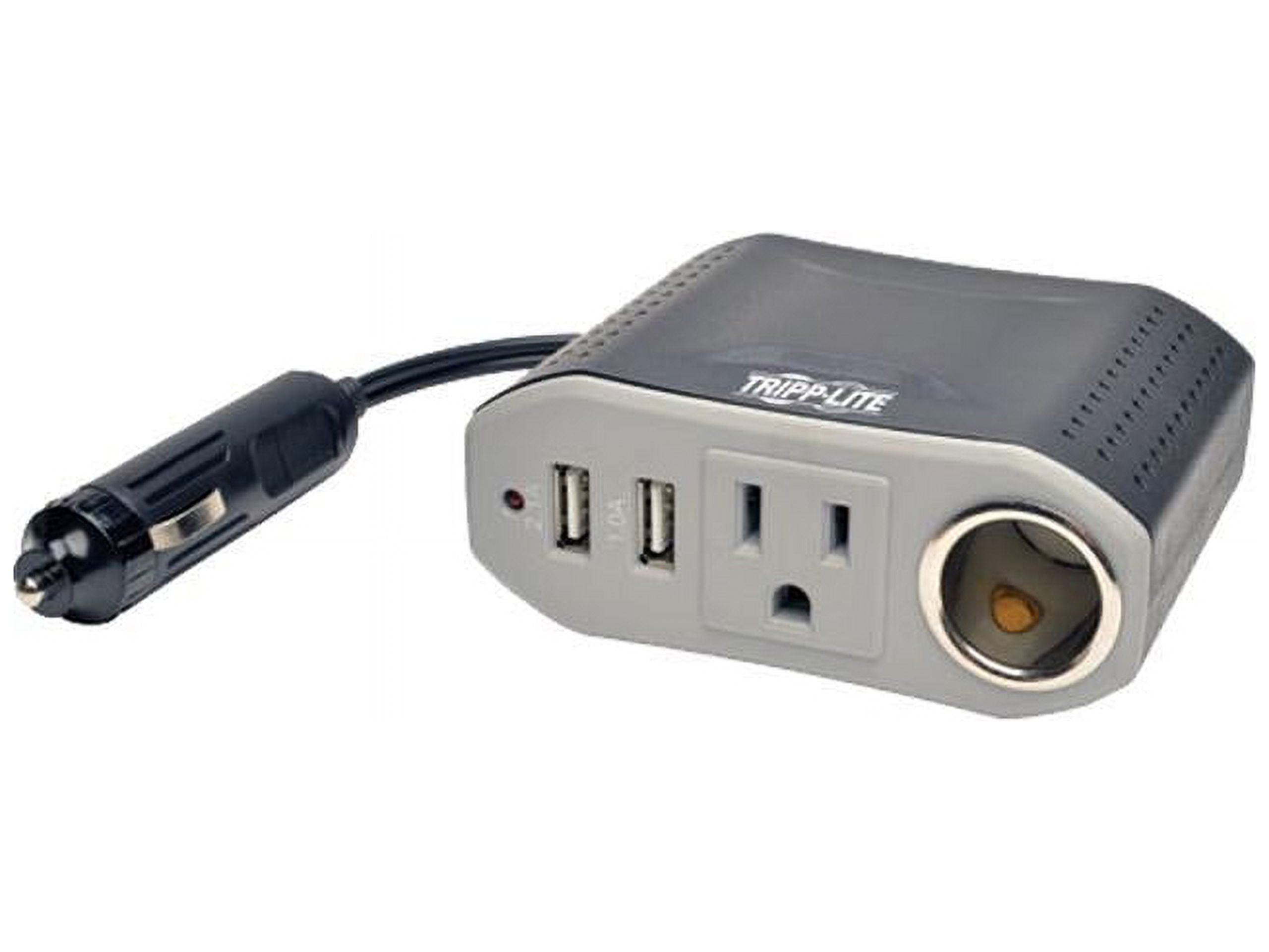 Tripp Lite PV100USB 100W Car Inverter CLA 120V with 2 USB Charging