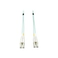 thumbnail image 1 of Tripp Lite 10Gb Duplex Multimode 50/125 OM3 - LSZH Fiber Patch Cable, (LC/LC) - Aqua, 6M (20-ft.), 1 of 3