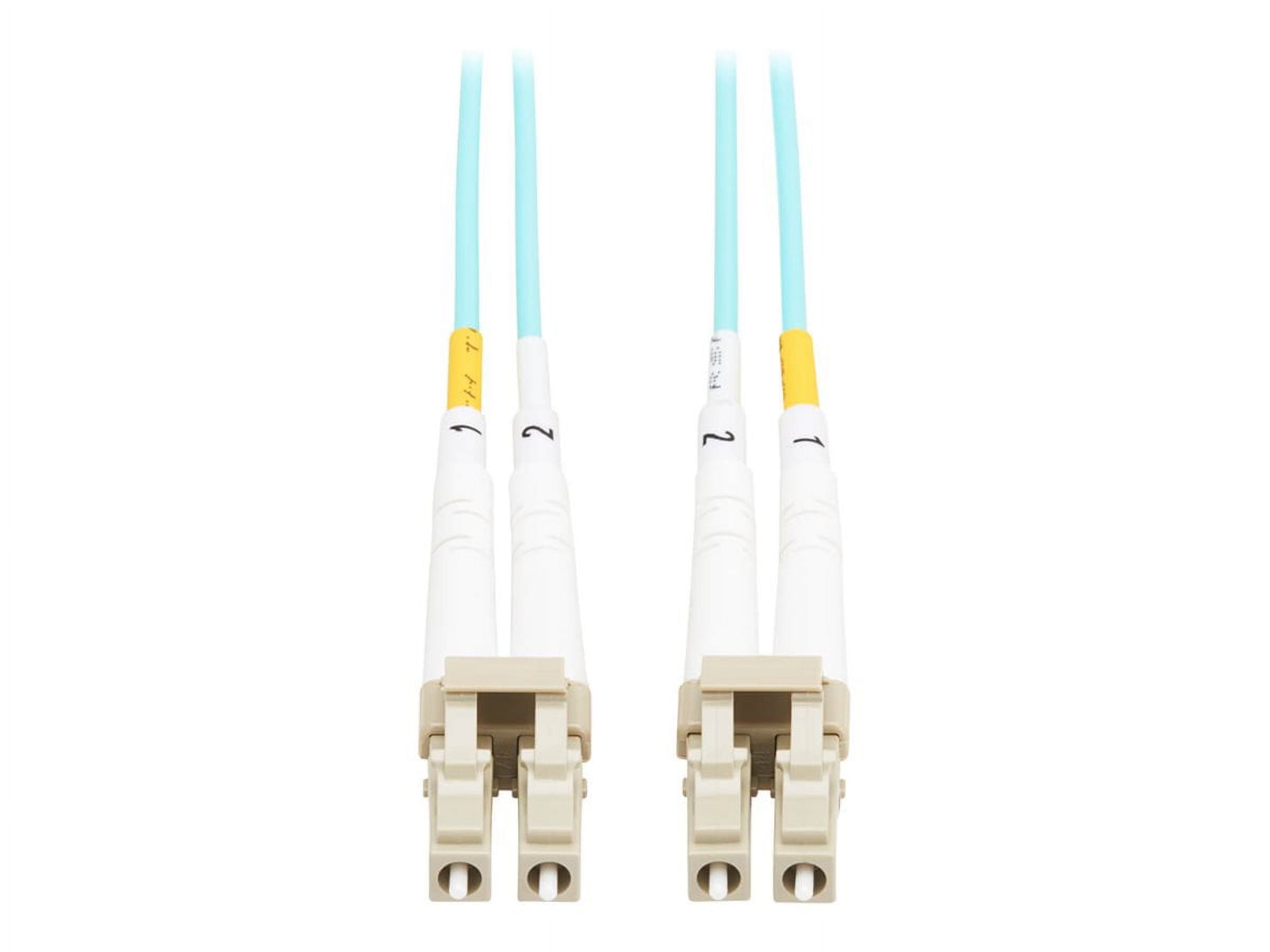 Tripp Lite 10Gb Duplex Multimode 50/125 OM3 OFNP Fiber Patch Cable (LC/LC)
