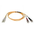 thumbnail image 1 of Tripp Lite 10M Duplex Multimode 50/125 Fiber Optic Patch Cable LC/ST 33' 33ft 10 Meter (N518-10M), 1 of 2
