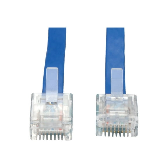 Tripp Lite Cisco Console Replacement Rollover Cable (M/M), RJ45, 32AWG, 10' (N205-010-BL-FCR)