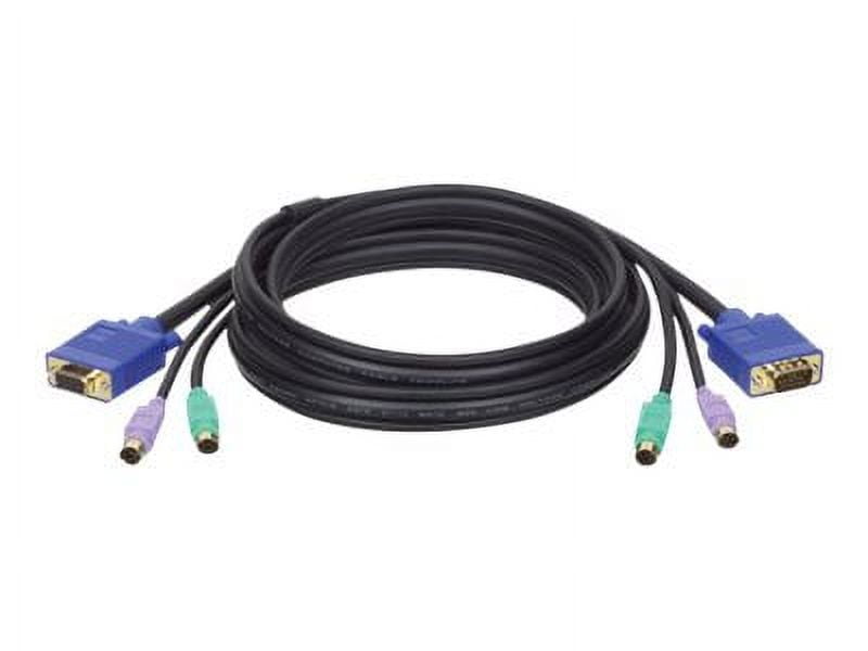 Eaton Tripp Lite Series PS/2 3-in-1 Cable Kit for KVM Switch B007-008 10 ft. 3.05 m