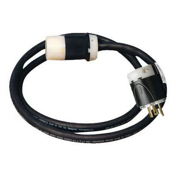 Tripp Lite 20ft Single Phase Whip Extension Cable 120V L5-20R output and L5-20P input 20' TAA GSA - Power extension cable - NEMA L5-20 (M) to NEMA L5-20 (F) - AC 110 V - 20 ft - black