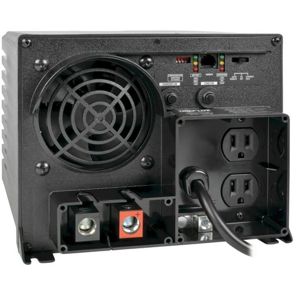 Tripp Lite 1250W PowerVerter APS 12VDC 120V Inverter/Charger, 2 Outlets APS1250