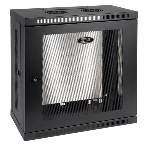 Tripp Lite 12U Wall Mount Rack Enclosure Server Cabinet Wallmount 13" Depth (SRW12U13)