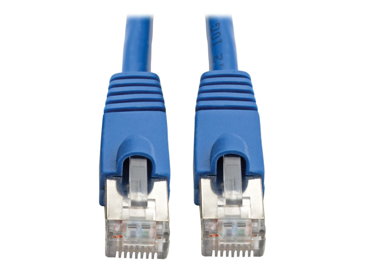 Tripp Lite 12ft Cat6a Snagless Shielded STP PoE Ethernet Cable Blue N262012BL