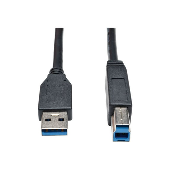 Tripp Lite 15' USB Type-B to Type-A Cable, Black, U322-015-BK