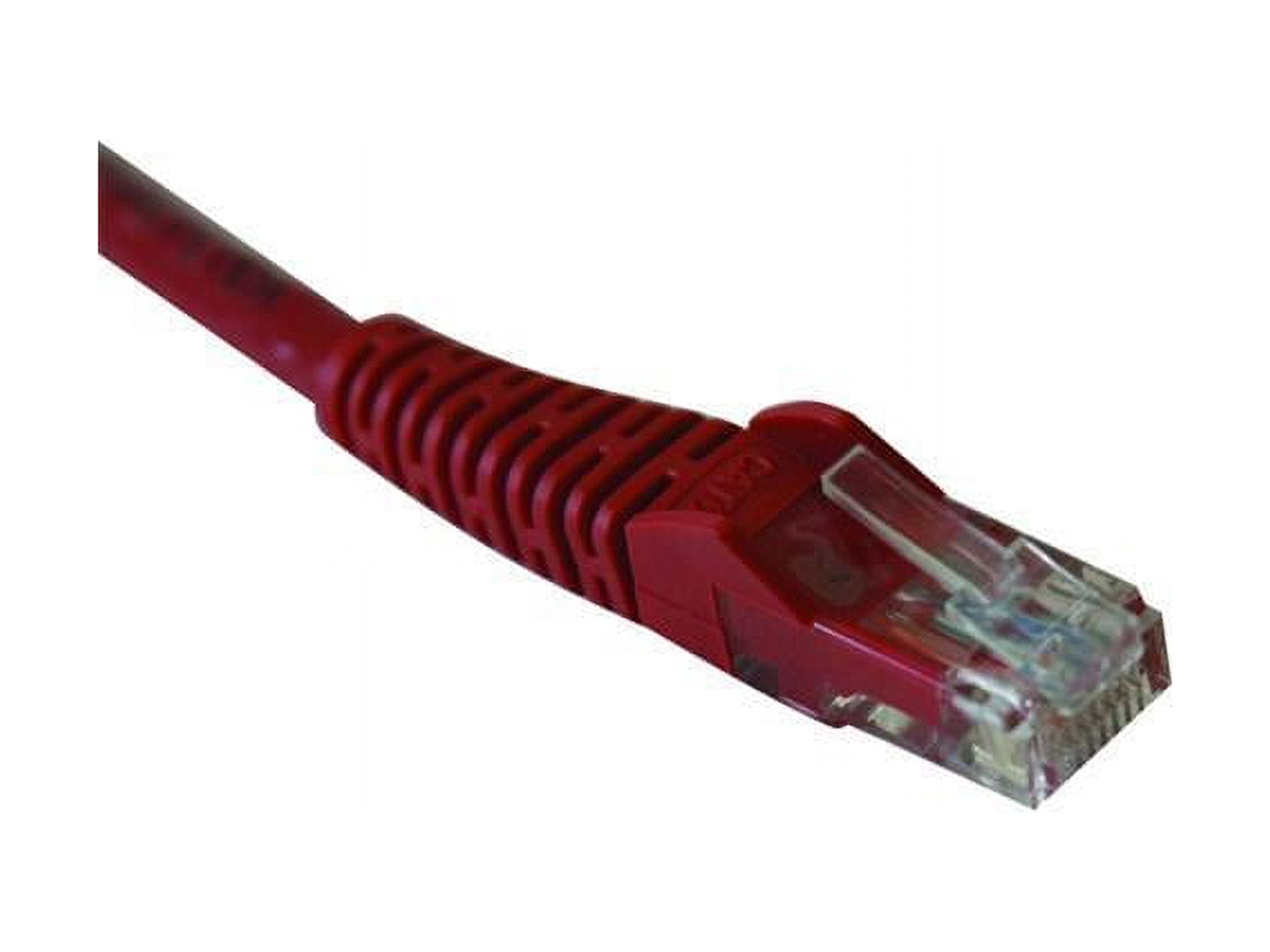 Tripp Lite 15-ft. Cat6 Gigabit Snagless Molded Patch Cable(RJ45 M/M) - Red