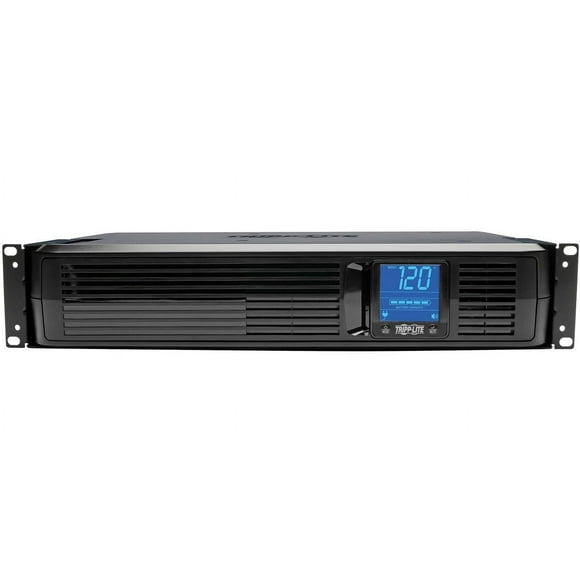 Tripp Lite 1500VA Smart UPS Battery Backup, AVR, LCD, Line Interactive, Rack/Tower, 8 Outlets, 120V, USB, DB9 (SMART1500LCD)