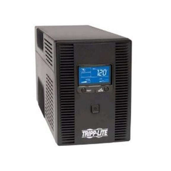 Tripp Lite 1500va Ups Lcd Battery Back Up Tower Avr 120v Usb Coax Rj45