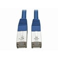 thumbnail image 1 of Tripp Lite 15ft Cat5e 350 MHz Molded Shielded STP Patch Cable (RJ45 M/M), Blue, 1 of 7