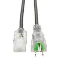 thumbnail image 1 of Tripp Lite 15ft Computer Cord Hospital Medical Cable 5-15p To C13 Clear 13a 16awg 15' - Cable - Iec 60320 C13 To Nema 5-15p (m) - Ac 110 V - 13 A - 15 Ft - Mlded - Black, 1 of 4