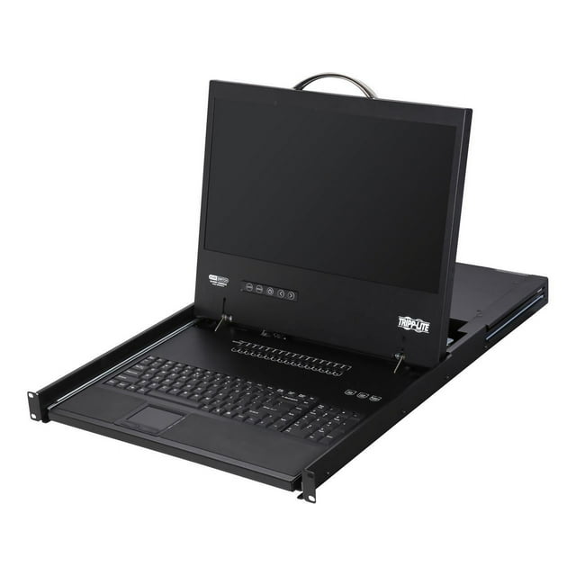 Tripp Lite 16-Port 1U Rack-Mount Console KVM Switch with 19-in. LCD, PS/2 or USB, VGA, TAA (B040-016-19)