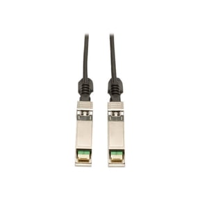 1M PASSIVE TWINAX COPPER SFP+ CABLE 10GBASE-CU M/M BLACK 3FT