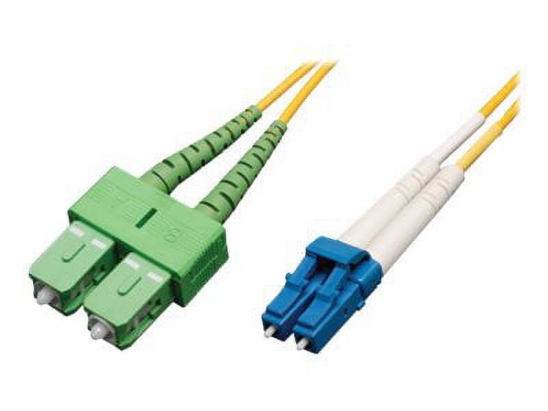 3FT DUPLEX FIBER SMF LC/SC/APC 8.3/125 PATCH CORD