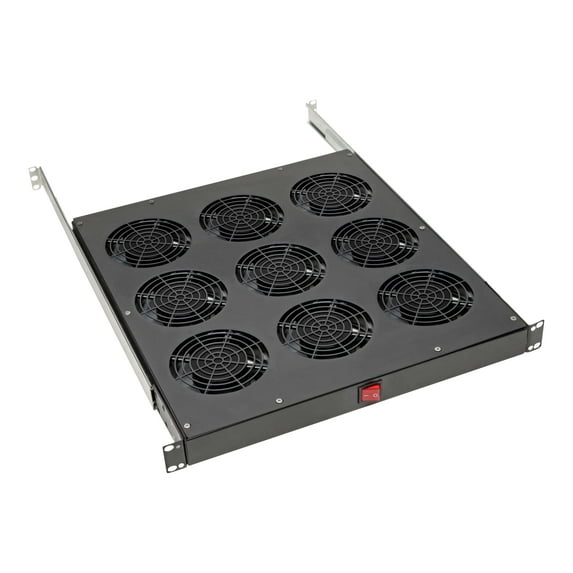 Tripp Lite 1U 19" Rack 9 120V High-Performance Fan Tray C14 Inlet SRFANTRAY9