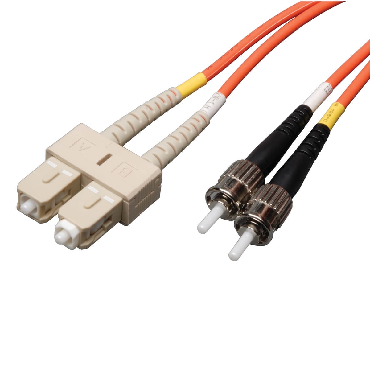 Tripp Lite 1m Duplex Multimode 62.5/125 Fiber Optic Patch Cable Sc/st 3' 3ft 1 Meter - Patch Cable - Sc Multi-mode (m) To St Multi-mode (m) - 0.9 M - Fiber Optic - Duplex
