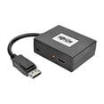 thumbnail image 1 of Tripp Lite 2-port Displayport 1.2 To Hdmi Multi-stream Transport Hub 4kx2k@24/30hz - Video Splitter - 1 X Displayport + 2 X Hdmi - Desktop - Taa Compliant, 1 of 5