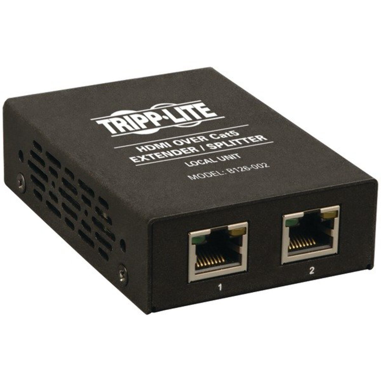 Tripp Lite 2-port Hdmi Over Cat5/cat6 A/v Extender/video Splitter 150ft B126002