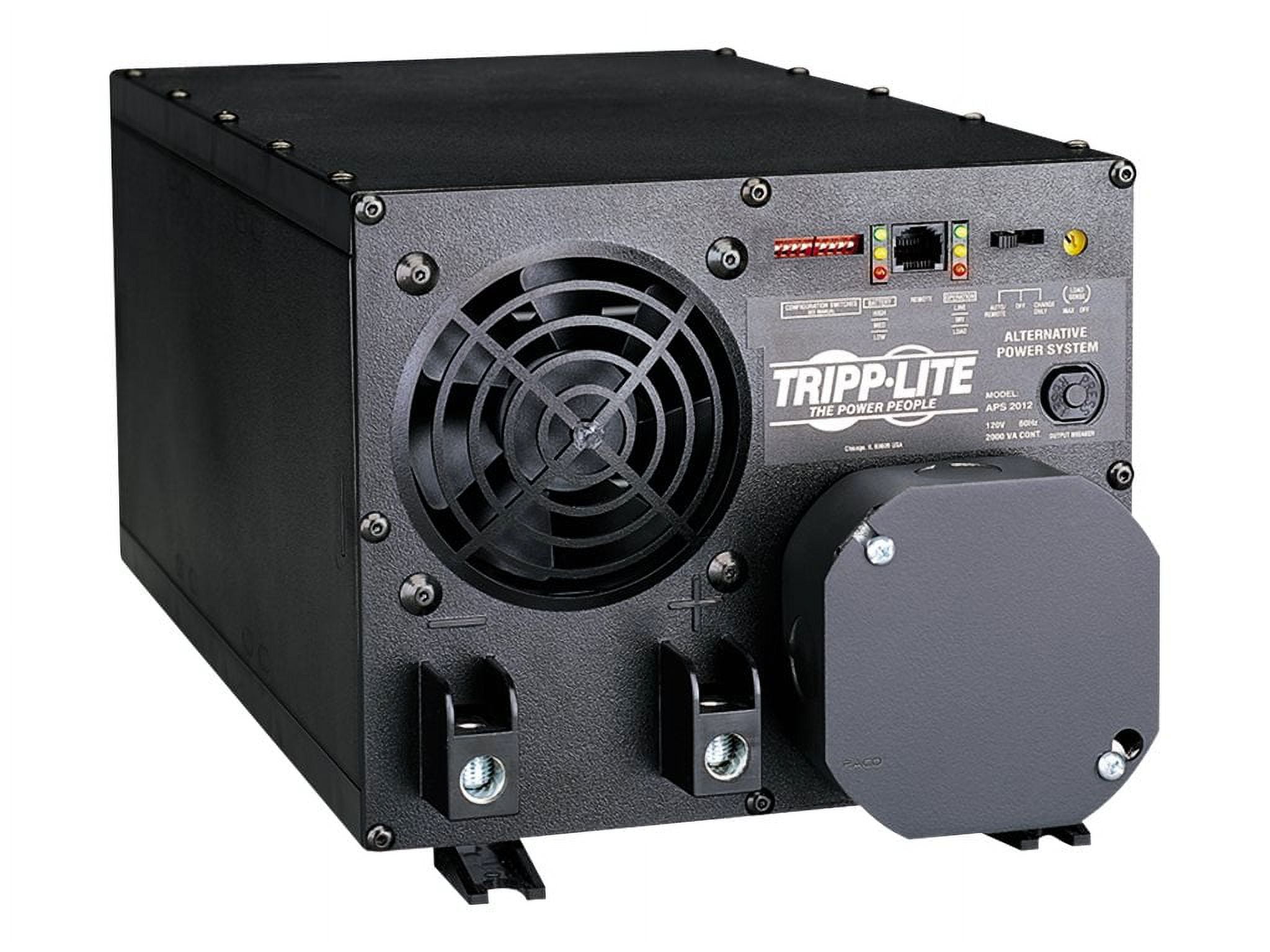 Tripp Lite 2000W APS INT 12VDC 230V Inverter / Charger w/ Auto Transfer Switching ATS Hardwired - 12V DC - 230V AC - Continuous Power:2000W