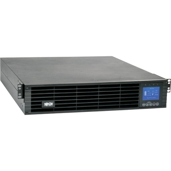 Tripp Lite 208/230V 1000VA 900W Double-Conversion UPS - 6 Outlets, Extended Run, Card Slot, LCD, USB, DB9, 2U