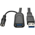 thumbnail image 1 of Tripp Lite 20M USB 3.0 Active Superspeed Extension Repeater Cable USB-A M/F, 1 of 7