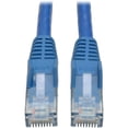 thumbnail image 1 of Tripp Lite 20ft Cat6 Gigabit Snagless Molded Patch Cable RJ45 M/M Blue 20', 1 of 3