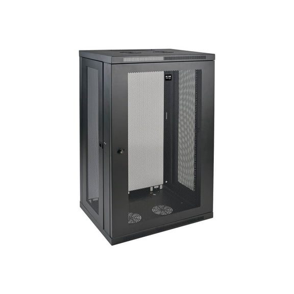 Tripp Lite 21U Low-Profile Switch-Depth Wall-Mount Rack Enclosure Server Cabinet (SRW21U)