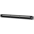 thumbnail image 1 of Tripp Lite 24-Port Cat5e Cat5 Rackmount Patch Panel 568B 110 Punch 1URM (N052-024), 1 of 4