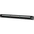 thumbnail image 1 of Tripp Lite 24-Port Cat5e Cat5 Rackmount Patch Panel 568B 110 Punch 1URM - 568B, RJ45 Ethernet", 1 of 1