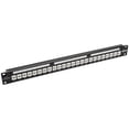 thumbnail image 1 of Tripp Lite® 24-Port Cat6a Feedthrough Patch Panel, 1 of 5