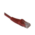 thumbnail image 1 of Tripp Lite 25-ft. Cat5e 350MHz Snagless Molded Cable (RJ45 M/M) - Red, 1 of 2