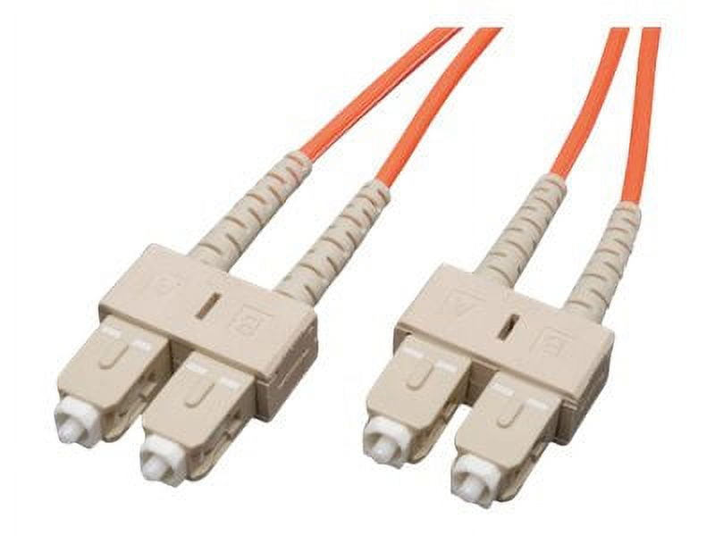 Eaton Tripp Lite Series Duplex Multimode 62.5/125 Fiber Patch Cable (SC/SC), 25M (82 ft.) - Patch cable - SC multi-mode (M) to SC multi-mode (M) - 25 m - fiber optic - duplex - 62.5 / 125 micron - orange