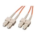 thumbnail image 1 of Eaton Tripp Lite Series Duplex Multimode 62.5/125 Fiber Patch Cable (SC/SC), 25M (82 ft.) - Patch cable - SC multi-mode (M) to SC multi-mode (M) - 25 m - fiber optic - duplex - 62.5 / 125 micron - orange, 1 of 2