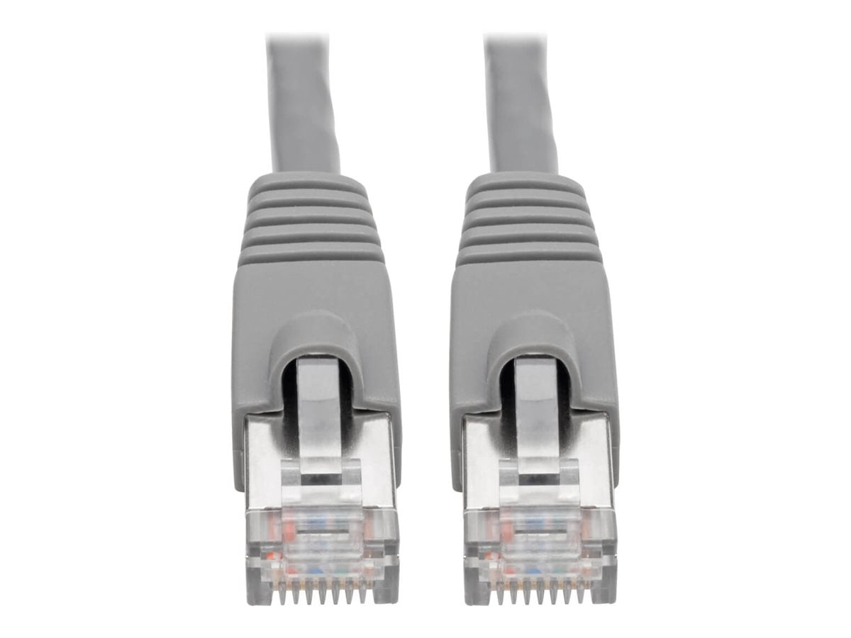 Tripp Lite 25ft Cat6a Snagless STP Network Patch Cable Gray N262025GY