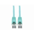 thumbnail image 1 of Tripp Lite 25ft RJ-45 M/M Cat6a Snagless Shielded STP Patch Cable Aqua N262025AQ, 1 of 5