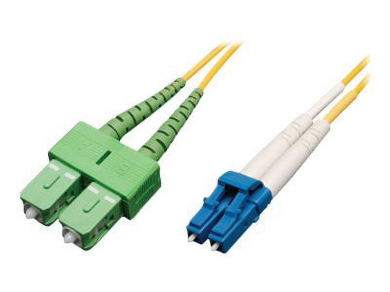 6FT FIBER SMF LC/SC 8.3/125 DUPLEX PATCH CORD APC