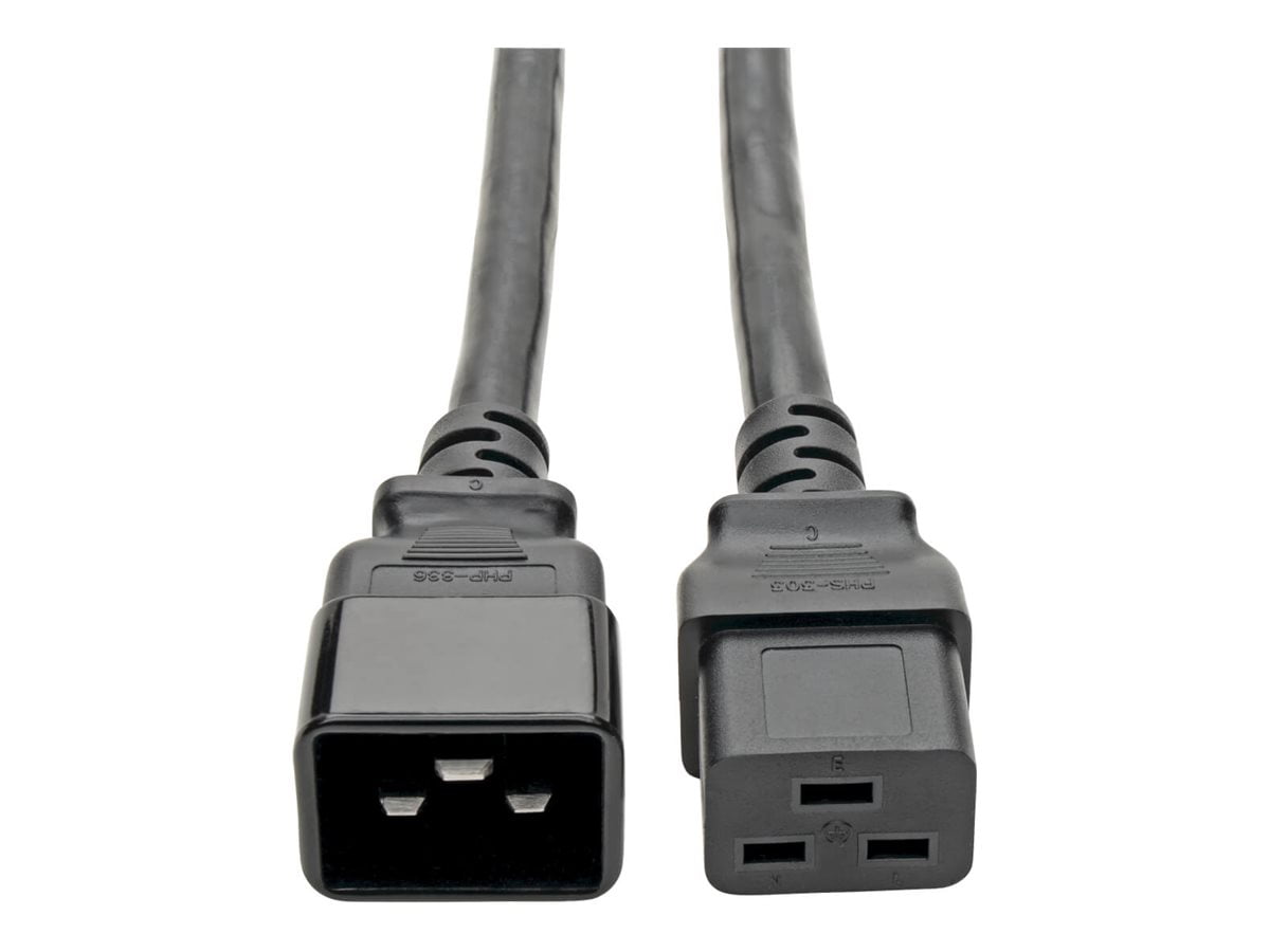 Eaton P036-002-6 POWER CORD - POWER IEC 320 EN 60320 C20 - MALE LEFT GENDER - C19 - FEMALE RIGHT