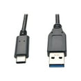 thumbnail image 1 of Tripp Lite 3ft USB 3.1 Gen 2 (10 Gbps) Cable, USB Type-C (USB-C) to USB-A (M/M), 1 of 3