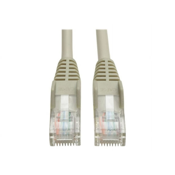 Tripp Lite 30ft Cat5e 350MHz Snagless Molded Patch Cable (RJ45 M/M) - Gray