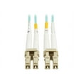 thumbnail image 1 of Tripp Lite 10m LC/LC OM4 Fiber Optic Cable Aqua N820-10M-OM4TAA, 1 of 3