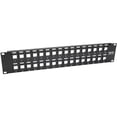 thumbnail image 1 of Tripp Lite 32-Port 2U Rack-Mount Unshielded Blank Keystone/Multimedia Patch Panel, RJ45 Ethernet, USB, HDMI, Cat5e/6 (N062-032-KJ), 1 of 4