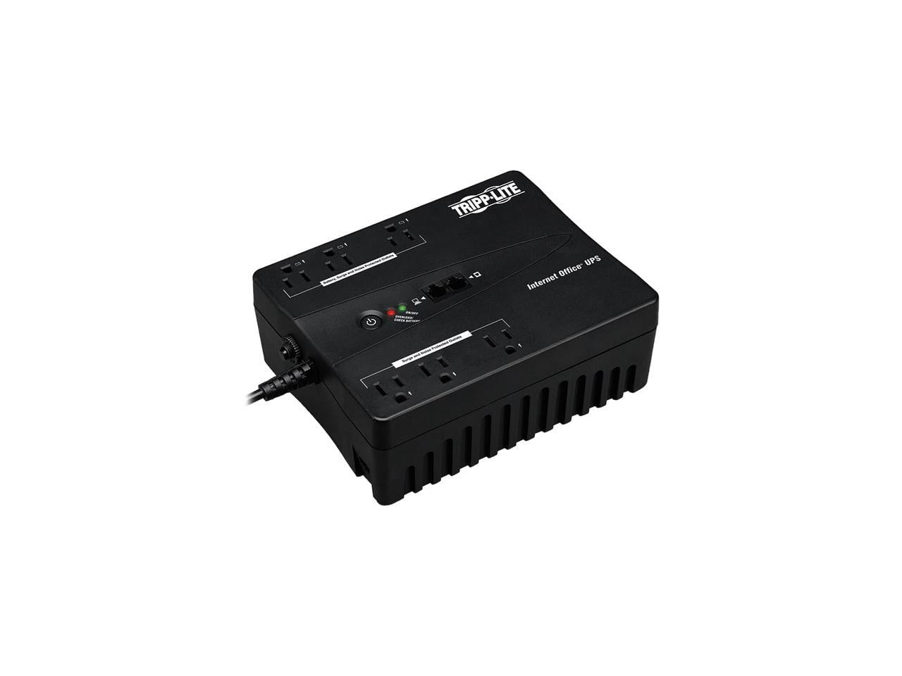 Tripp Lite 350VA UPS Battery Backup, Ultra Compact Desktop UPS, Standby, 120V, USB (INTERNET350U)