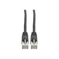 thumbnail image 1 of Eaton Tripp Lite Series Cat6a 10G Snagless Shielded STP Ethernet Cable (RJ45 M/M), PoE, Black, 35 ft. (10.67 m) - Patch cable - RJ-45 (M) to RJ-45 (M) - 35 ft - STP - CAT 6a - snagless, stranded - black, 1 of 4