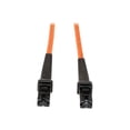 thumbnail image 1 of Tripp Lite 3M Duplex Multimode 62.5/125 Fiber Optic Patch Cable MTRJ/MTRJ 10' 10ft 3 Meter - Patch cable - MT-RJ multi-mode (M) to MT-RJ multi-mode (M) - 3 m - fiber optic - duplex - 62.5 / 125 micron - orange, 1 of 2