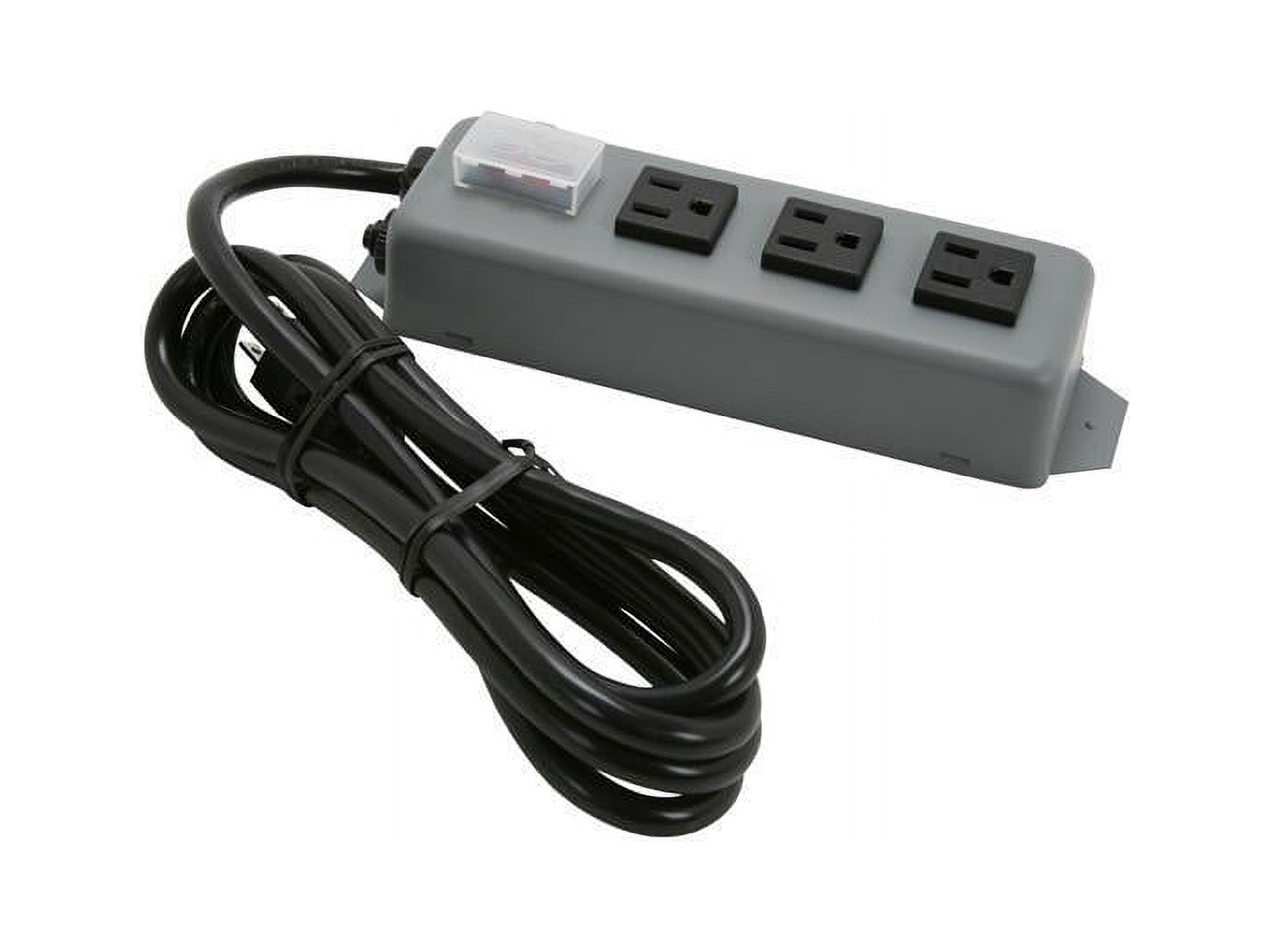 Tripp Lite 3SP Waber by Tripp Lite 3-Outlet Industrial Power Strip, 6-Foot Cord - image 1 of 4