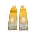thumbnail image 1 of Tripp Lite 3ft Cat6 Gigabit Molded Patch Cable RJ45 M/M 550MHz 24AWG Yellow (n200-003-yw), 1 of 5
