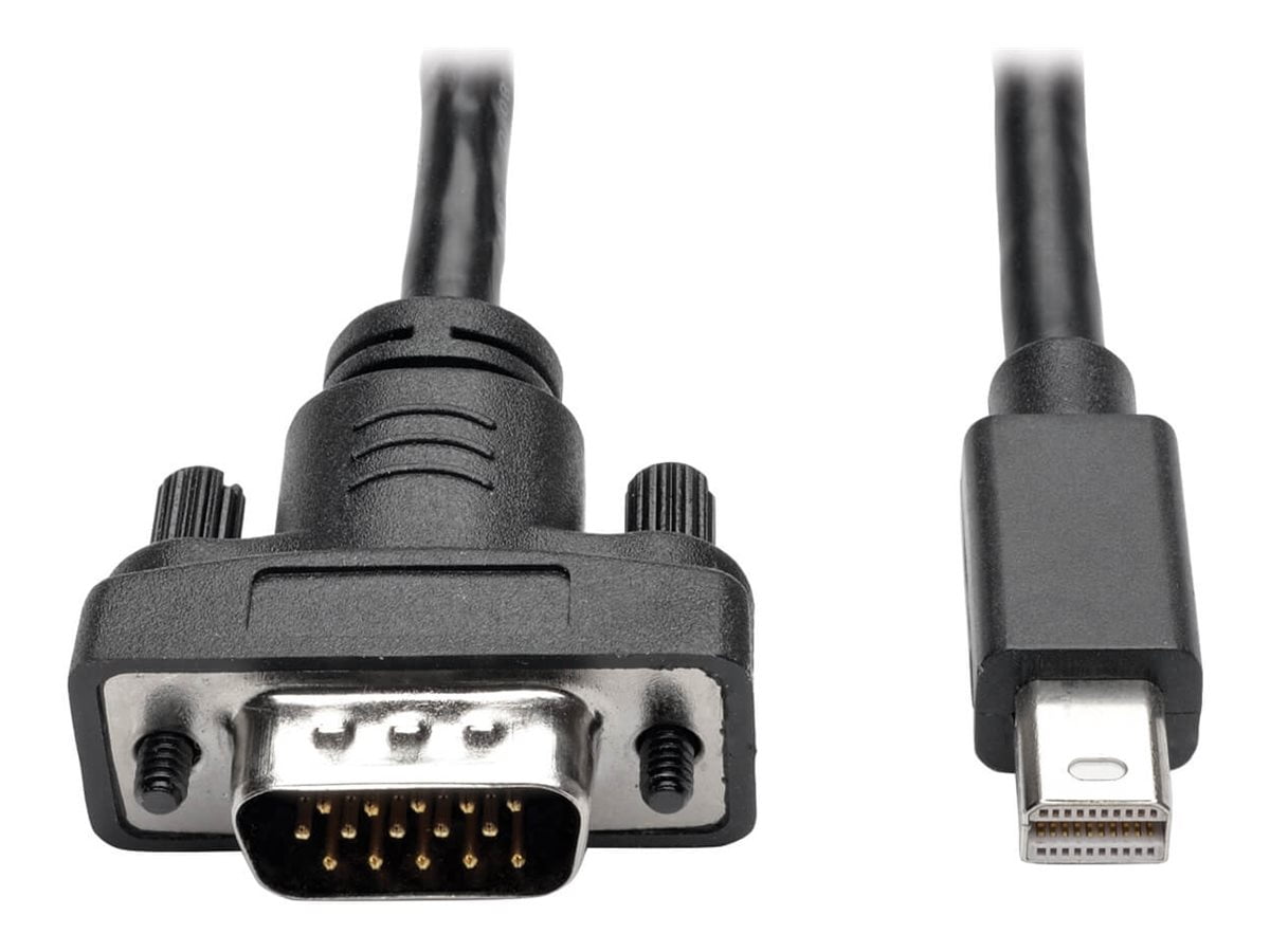 Tripp Lite 3ft Mini DisplayPort 1.2 to VGA Active Adapter Cable, Mini DP to HD15