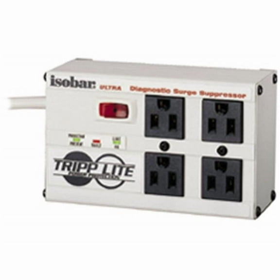 Tripp Lite 4-Outlet Isobar Surge Suppressor