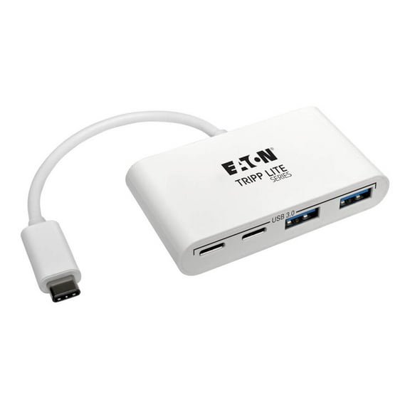 Tripp Lite 4-Port USB 3.1 Gen 1 Portable Hub, Thunderbolt 3 Compatible